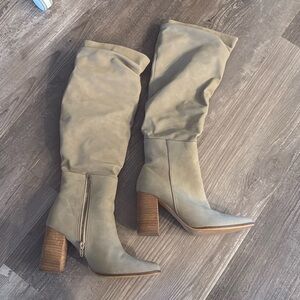 CCOCCI Dolce Slouchy to the Knee Boots